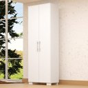 Ver imagem 1 de Armário Multiuso 2 Portas 5 Prateleiras 100% MDF Lages ACP Móveis
