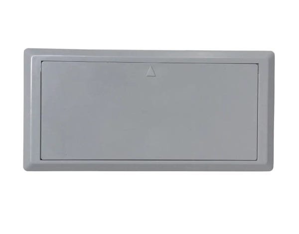 Tomada Para Mesa Mini Compacta QMF5-M3 - Cinza claro - 2