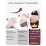 Momcozy Faixa Suporte para Barriga de Gravidez Rosa Oyster G - 5