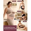 Ver imagem 7 de Momcozy Faixa Suporte para Barriga de Gravidez Rosa Oyster G