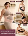 Ver imagem 7 de Momcozy Faixa Suporte para Barriga de Gravidez Rosa Oyster G