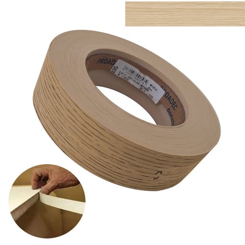 Fita de Borda Pvc Carvalho Japandi 22mm X 20m Proadec