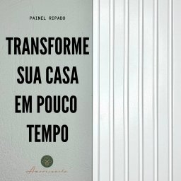 Painel Ripado em Barra 135x87cm (1,17m²) MDF AMORECANELA DECOR - 1