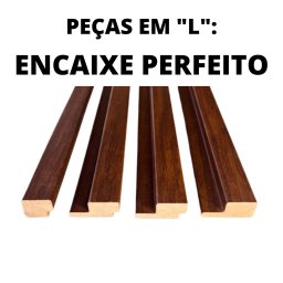 Painel Ripado em Barra 135x87cm (1,17m²) MDF AMORECANELA DECOR - 3