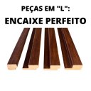 Ver imagem 3 de Painel Ripado em Barra 135x87cm (1,17m²) MDF AMORECANELA DECOR