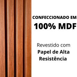Painel Ripado em Barra 135x87cm (1,17m²) MDF AMORECANELA DECOR - 4