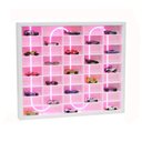 Ver imagem 1 de Estante para Miniaturas Roma 3 Prateleiras MDF 55cm Branco com LED Neon Decorise