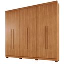 Ver imagem 1 de Guarda Roupa New Master 6 Portas Benetil Cinamomo