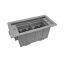 Ver imagem 3 de Caixa De Tomada Mini Para Embutir Em Mesa - QMF5-M - Preto