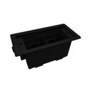 Ver imagem 2 de Caixa De Tomada Mini Para Embutir Em Mesa - QMF5-M - Preto