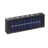 Arandela Solar Kit 2 Uni Spot Luz Led Escada Jardim Quintal Degrau Terraço Varanda Segurança Balizad - 5