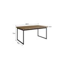 Ver imagem 3 de Mesa Tubular 8 Lugares Oxford 180cm Woodmel com Preto