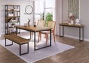 Ver imagem 2 de Mesa Tubular 8 Lugares Oxford 180cm Woodmel com Preto