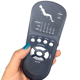 Poltrona Reclinavel com Função Massagem 8 Pontos Vibração Timer com Controle até 110kg Preta Importw - 9