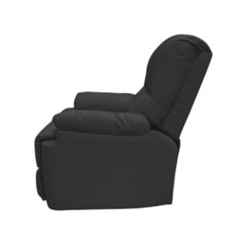 Poltrona Reclinavel com Função Massagem 8 Pontos Vibração Timer com Controle até 110kg Preta Importw - 4