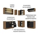 Ver imagem 5 de Armário de Cozinha Completa de Canto 349cm Rustic Preto Glamy Madesa 02