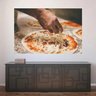 Painel Adesivo de Parede - Pizza - Pizzaria - 1237pnm - 1