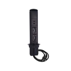 Torre de Tomada 10a com Carregador Usb 2.1a - Preto