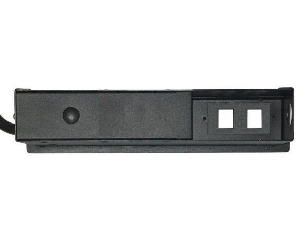 Régua De Tomada SLIM-203E Com 3 Tomadas, 1 RJ45, 1 HDMI - Cinza claro - 4