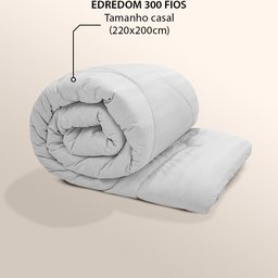 Edredom Casal 300 Fios 100% Algodão 220x200cm - Bf Colchões - 7
