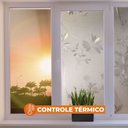 Ver imagem 6 de Pelicula Adesivo Eletrostatica 3d Vidro Flores Crisantemo