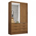 Ver imagem 2 de Guarda-roupa Sevilha 2 Portas 6 Gavetas - Carioca Móveis