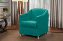 Ver imagem 2 de Kit 2 Poltronas Decorativa Bia Suede Tiffany