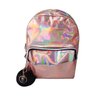Mochila Holográfica Média - Ouro Rosé - 1