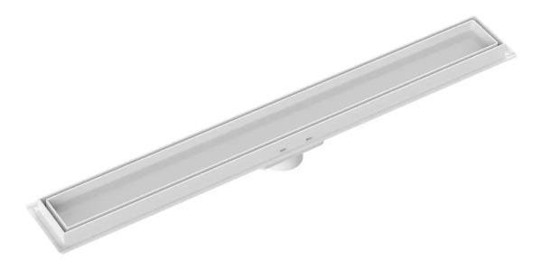 Ralo Linear Com Tampa Oculta Tigre 50 Cm Branco - 50 CM - 1