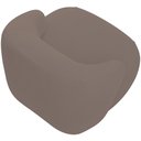 Ver imagem 7 de Poltrona Decorativa Fixa Orgânica para Sala Living Barolo L06 Veludo Marrom - Lyam Decor