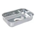 Ver imagem 1 de Cuba N° 02 56x34cm Aço Inox Válvula/sifão Tecnocuba - 11 CM PROFUNDIDADE
