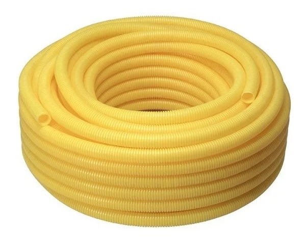 Eletroduto Corrugado Conduite Anti-Chama Rolo 50 Metros Reforçado - 1/2 Pol - 1