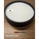 Ver imagem 4 de Plafon de Sobrepor Modelo Ravena Preto - Tualux