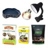 Lampada Uva Uvb Suporte Presilha Comedouro Ração Jabuti Baby Alcon Luminaria Lampada Uva Uvb 3.0 Jab - 1