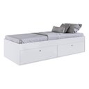 Ver imagem 1 de Cama Solteiro 4 Portas para Colchão 188x78cm Multimóveis CR40090 Branca