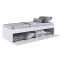 Ver imagem 4 de Cama Solteiro 4 Portas para Colchão 188x78cm Multimóveis CR40090 Branca
