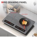 Ver imagem 4 de Gtkzw Cooktop de Indução Duplo 24" 4000w com 2 Queimadores e Tela Touch