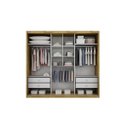 Ver imagem 2 de Guarda-Roupa Casal com Espelho 3 Portas 4 Gavetas Paradizzo Plus