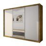 Guarda-Roupa Casal com Espelho 3 Portas 4 Gavetas Paradizzo Plus - 3