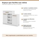 Ver imagem 6 de Fruteira 2 Portas 1 Gaveta 3 Cestos Teresina Expresso Móveis