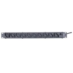 Regua Para Rack 19" 10 Tomadas Ipec - Cabo 1,10m - 1