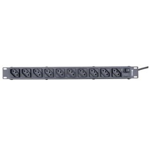 Regua Para Rack 19" 10 Tomadas Ipec - Cabo 1,10m