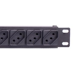 Regua Para Rack 19" 10 Tomadas Ipec - Cabo 1,10m - 3