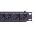 Ver imagem 3 de Regua Para Rack 19" 10 Tomadas Ipec - Cabo 1,10m
