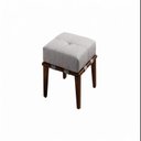 Ver imagem 2 de Puff Livia 45cm Pés Imbuia