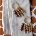 Ver mais imagens de Kit Jogo Americano 4 Lugares Mesa Posta Cor Girafa 52x36cm