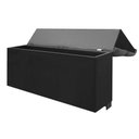 Ver imagem 4 de Cabeceira Cama Box Estofada Queen Queen Imperador Suede Marrom Chocolate - Simbal
