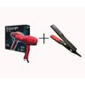 Secador Taiff Red Ion 127v + Prancha Red Ion - 1