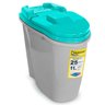 Porta Ração Dispenser Home 25L Plast Pet Azul - 2