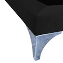 Ver imagem 3 de Cama Montessoriana Adulto Oriental Premium Solteiro Veludo Preto